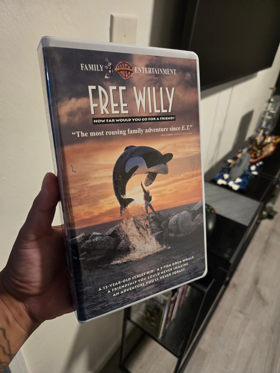 Customer photo review of Free Willy VHS Tape