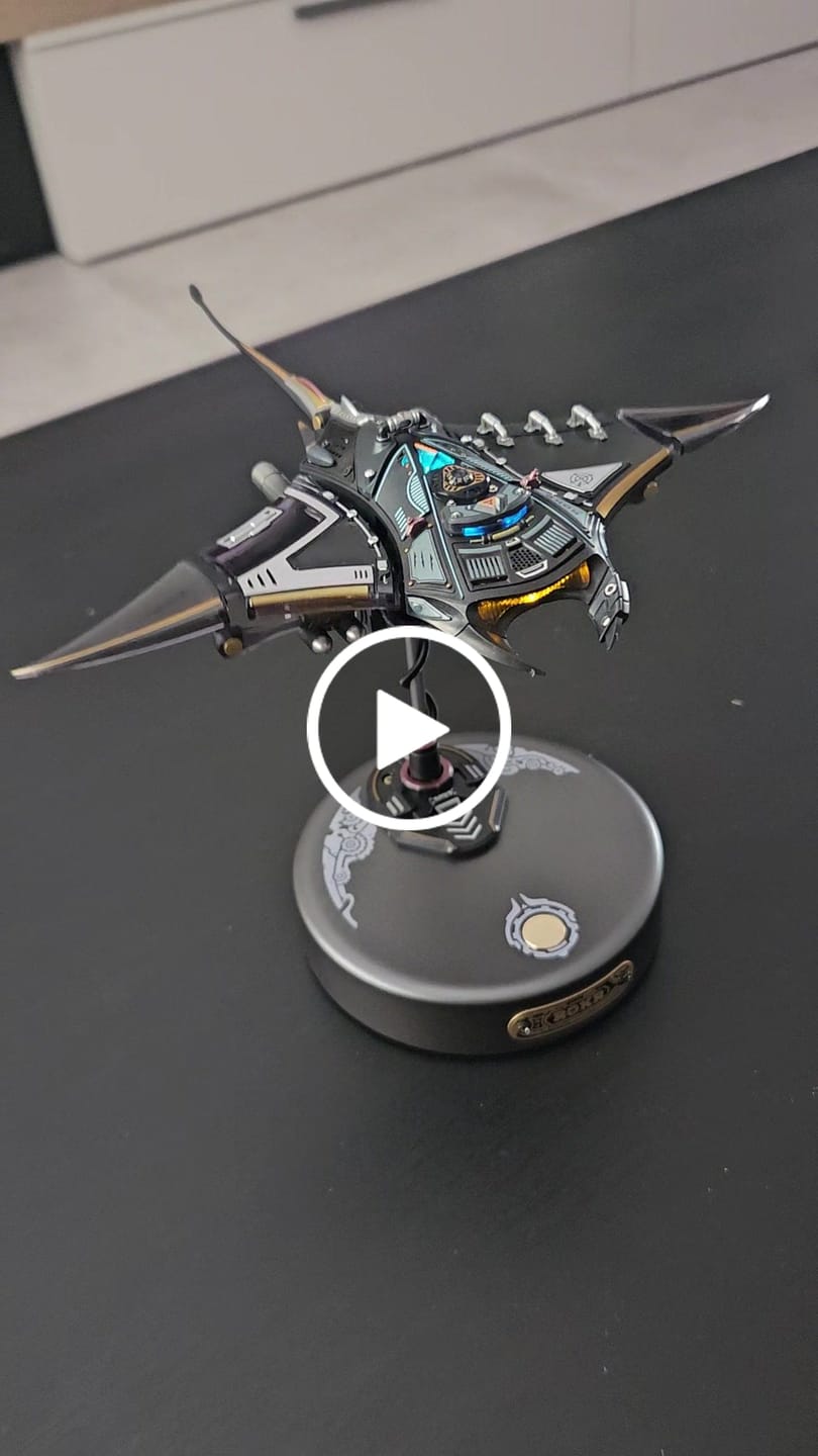 Customer video review of Manta Ray Mechanical 3D Puzzle Kit