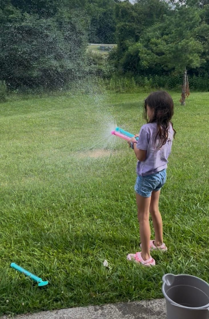 Customer photo review of SplashWands™ – 4 Pack Pump Action Water Sprayers