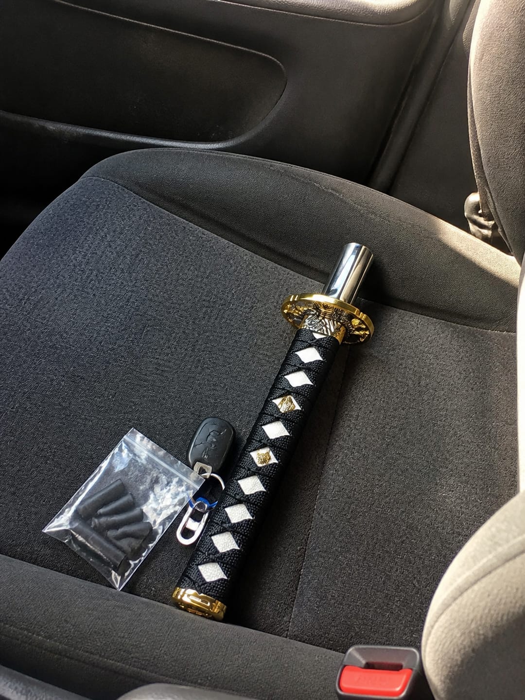 Customer photo review of Katana - Palanca para Auto
