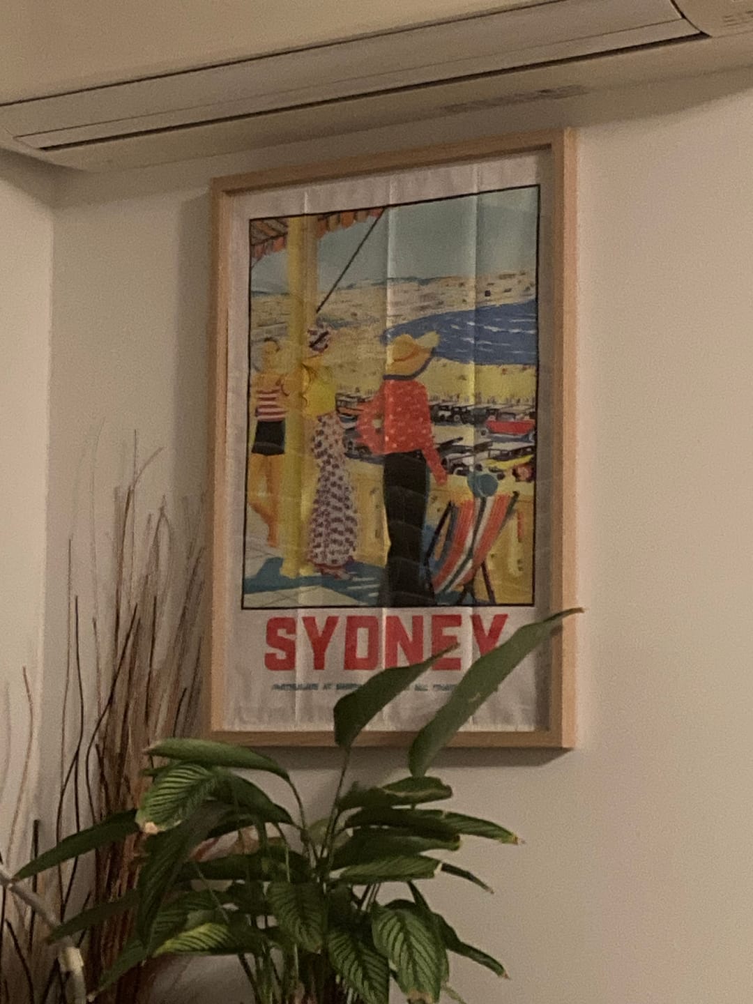 Customer photo review of Sydney Bondi Beach | Australian Vintage Linen Tea Towel