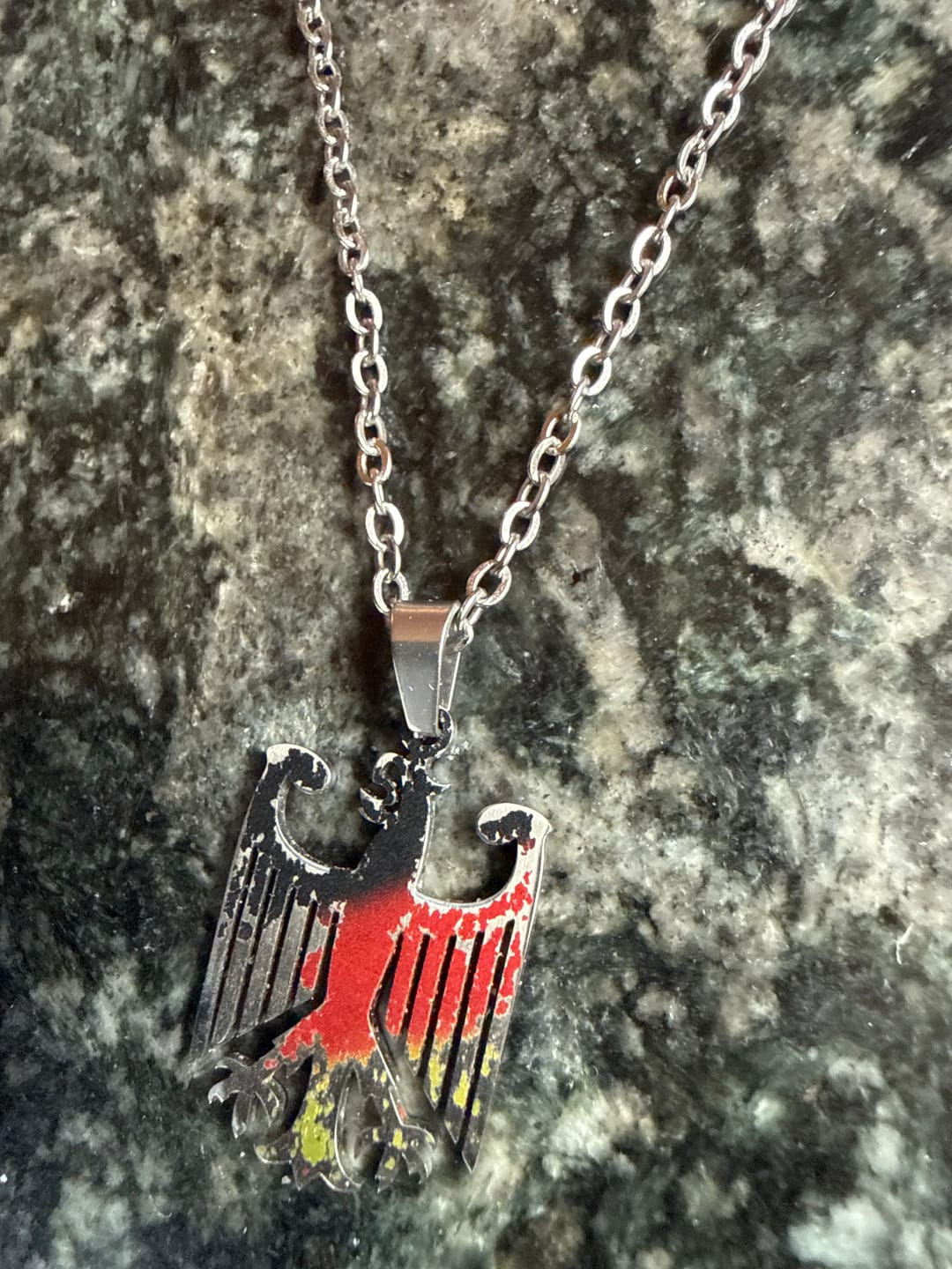 Customer photo review of Deutschland Adler Kette