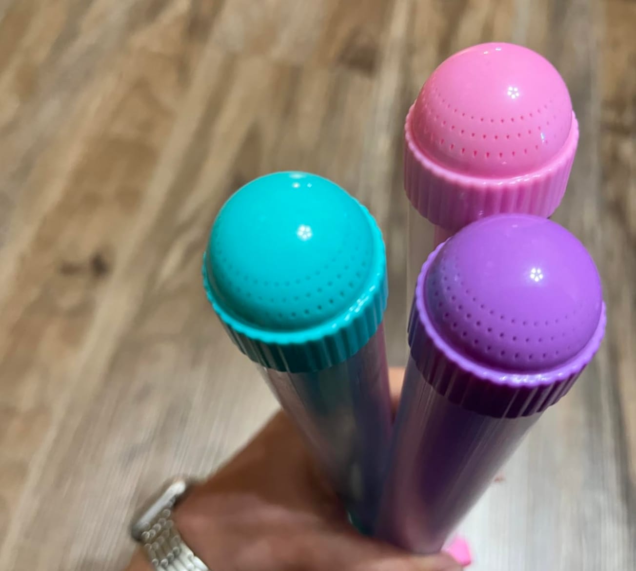 Customer photo review of SplashWands™ – 4 Pack Pump Action Water Sprayers
