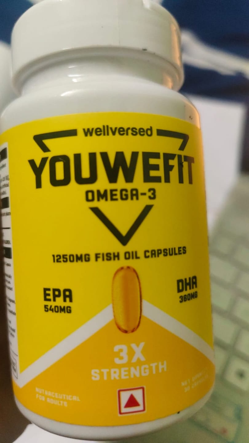 Customer photo review of YouWeFit Omega-3 Fish Oil (90 Capsules), 1250mg