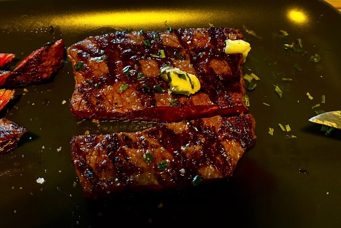 Customer photo review of Rumpsteak vom Weiderind