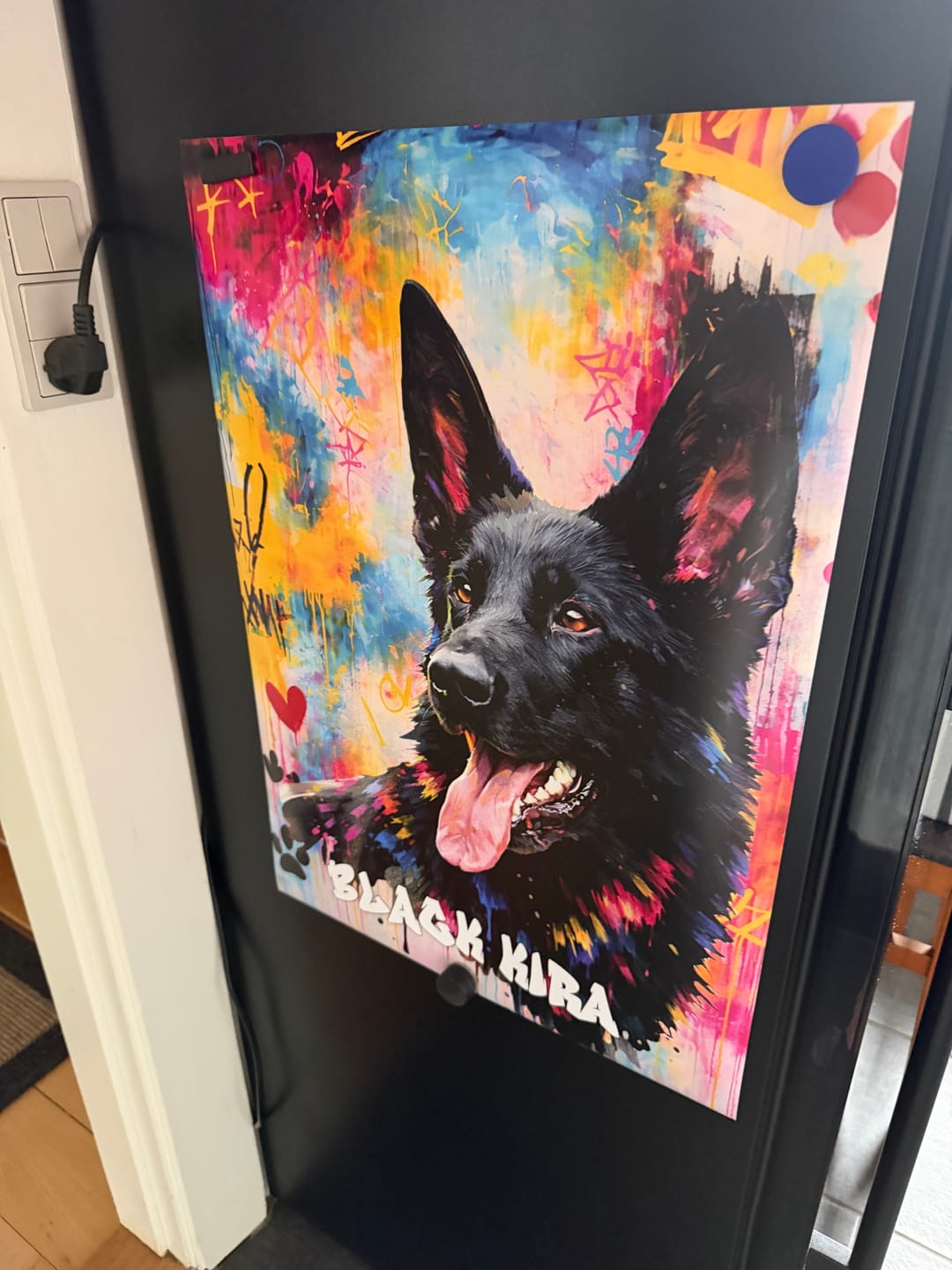 Customer photo review of Personalised Poster - Graffiti
