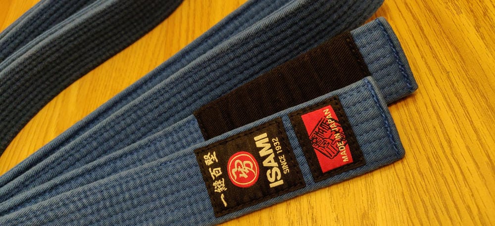 Customer photo review of Isami Blue Belt