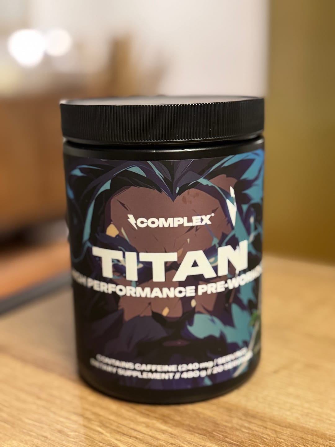 Customer photo review of Titan Pre-workout