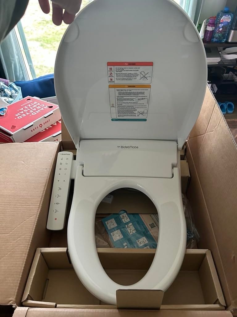 Customer photo review of BidetMate 1500 Series Electric Bidet Seat