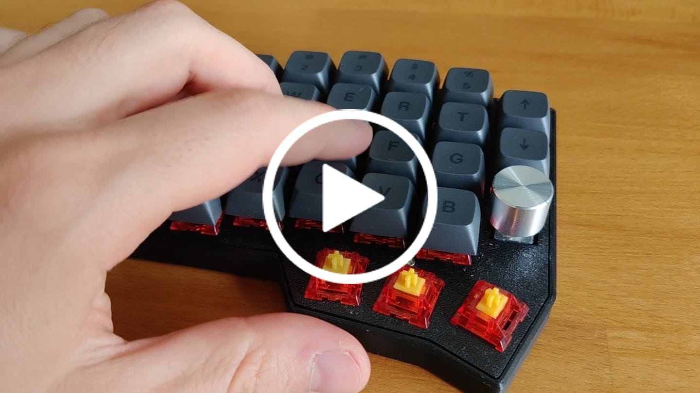 Customer video review of KEYGEEK Y2 Linear Switch Factory Lubed (10PCS)