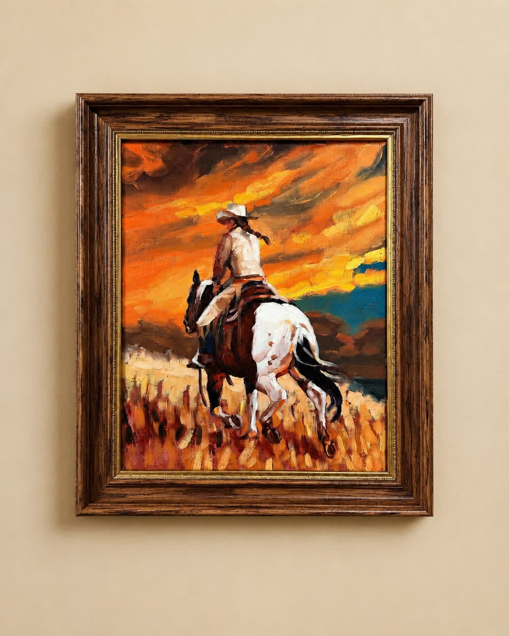 Customer photo review of Museum-Quality Custom Oil Paintings