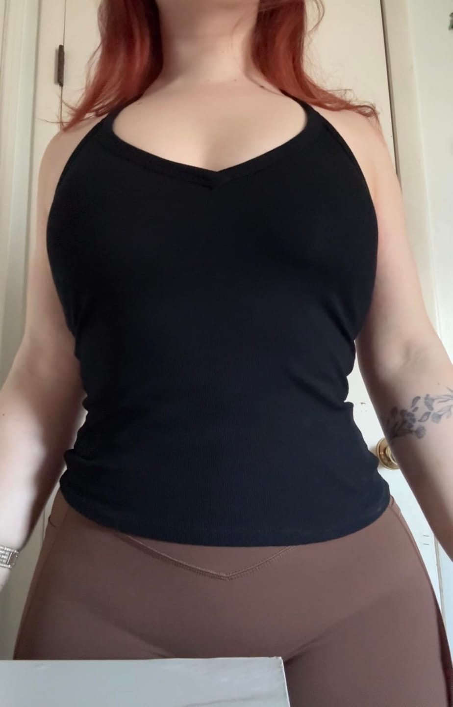 Customer photo review of SoftLift Built-In Bra Tank