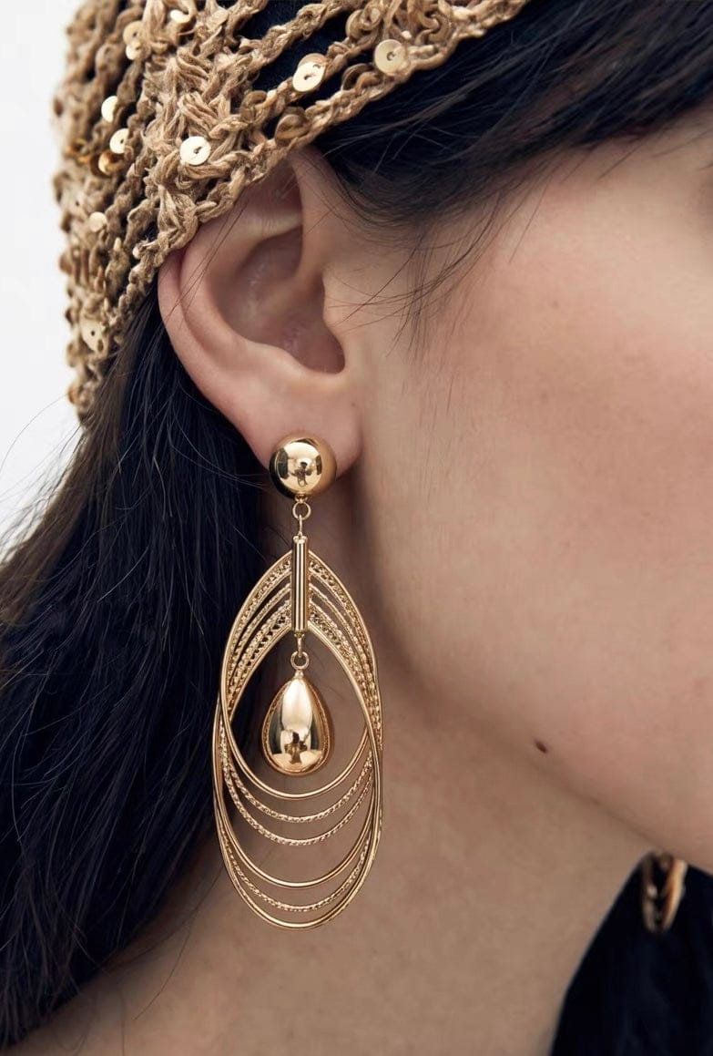 Customer photo review of Briony Earrings
