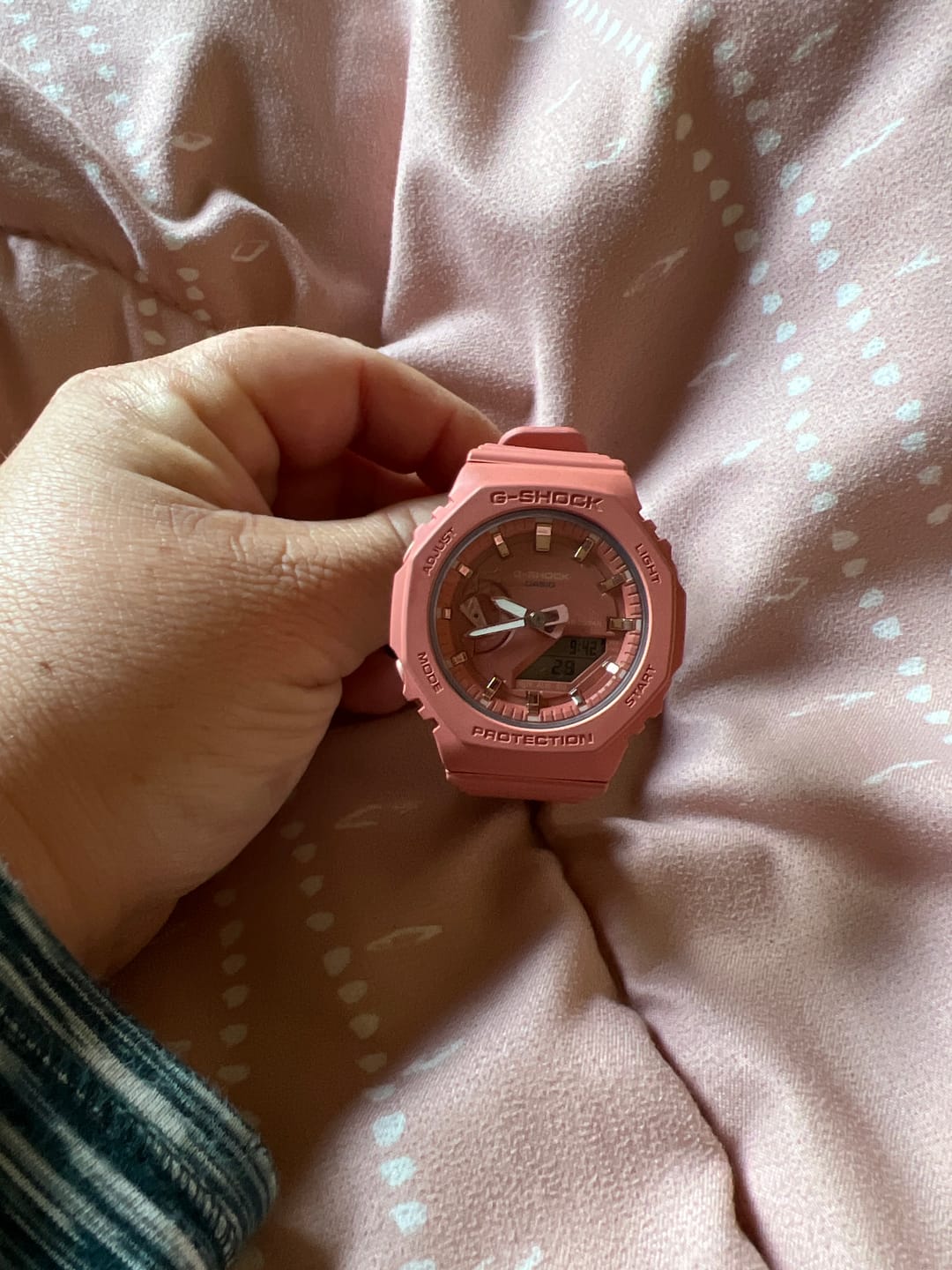 Customer photo review of Reloj Casio G-Shock "Casioak" Woman GMA-S2100-4A2DR Carbon Core Mini