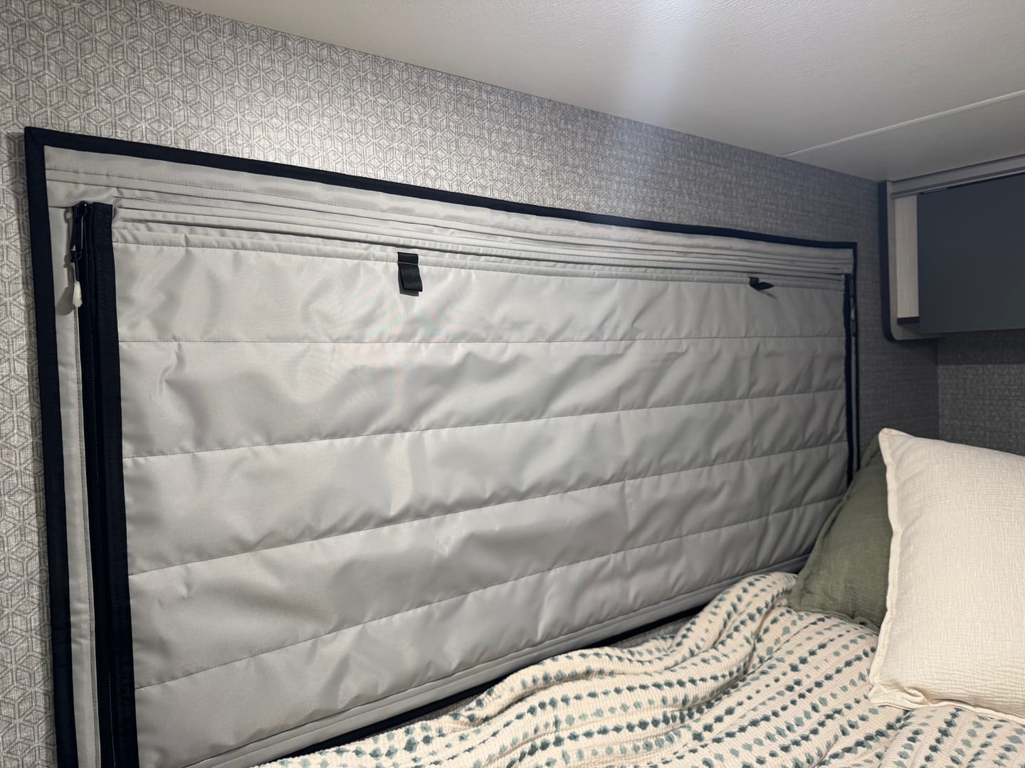 Customer photo review of Sprinter Ekko - FitRV Bed Shade (Set)