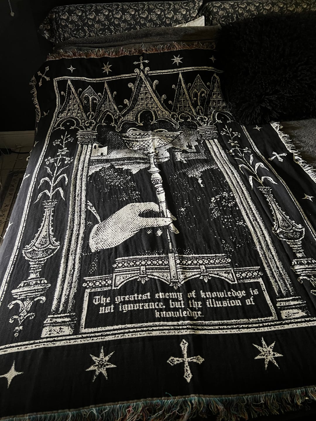 Customer photo review of St. Lucy Woven Blanket *Preorder