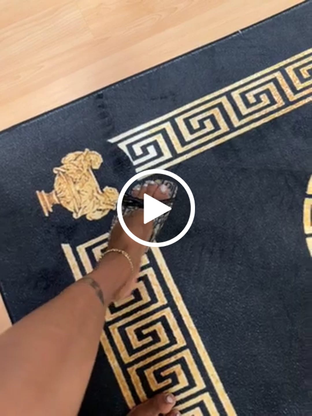 Customer video review of Dior 2026 Bow Slipper Canvas Calfskin 911148