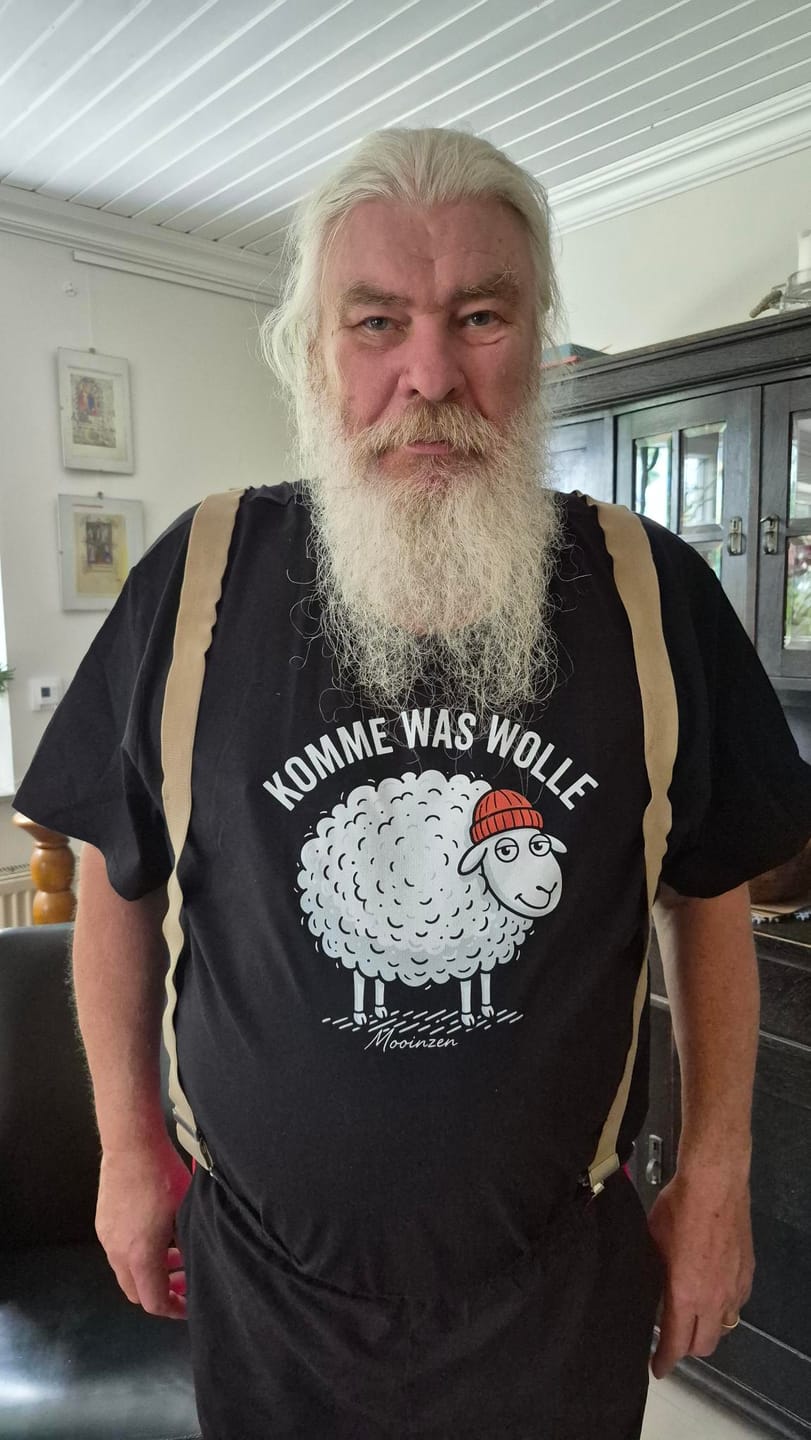 Customer photo review of Schäf Chef Papa Vater  · Herren Premium Bio T-Shirt