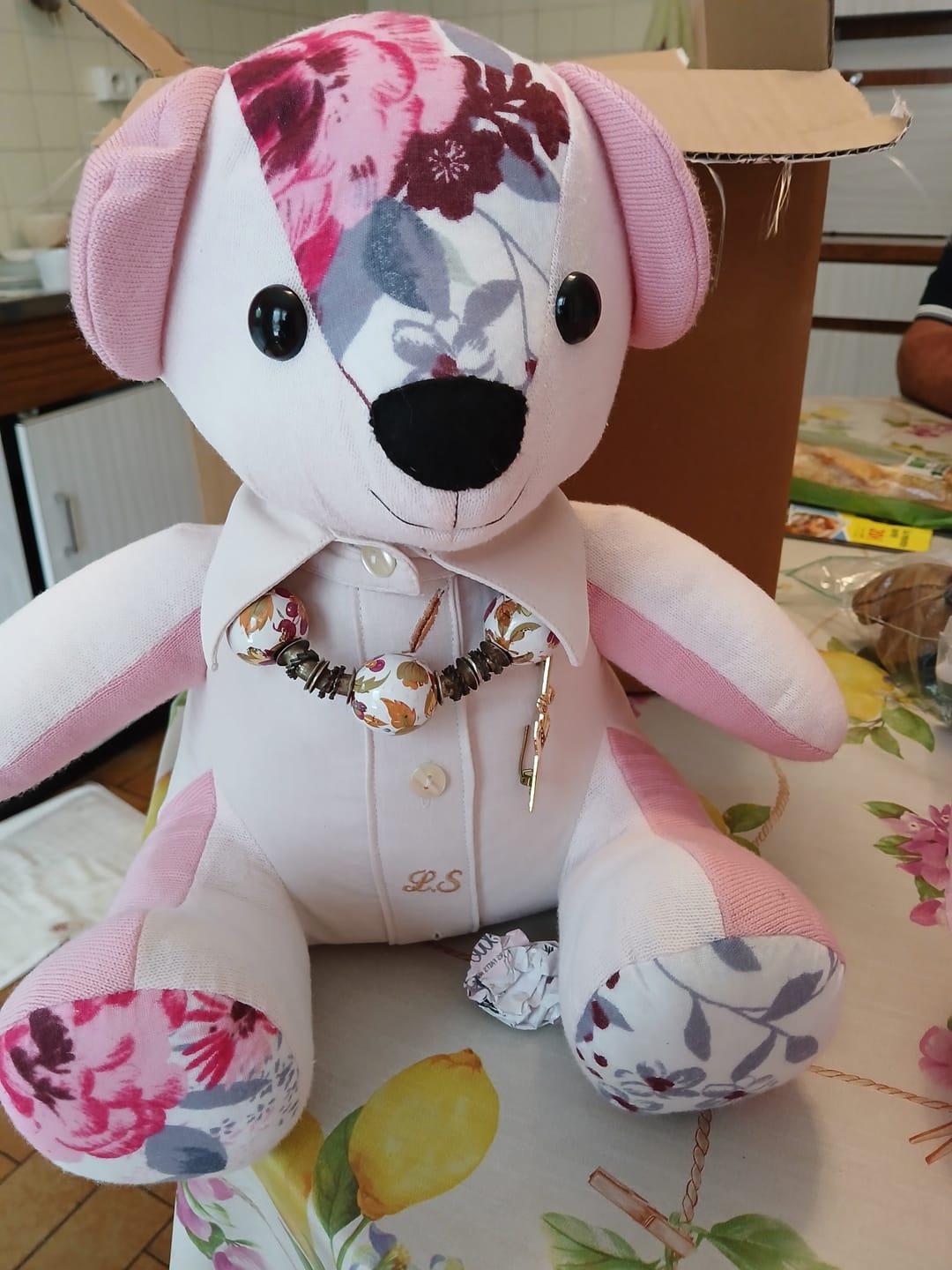 Customer photo review of Ours en peluche souvenir