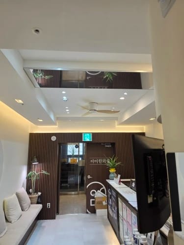 Customer photo review of 36/44/52-Inch Low-Profile Ceiling Fan with Remote Control