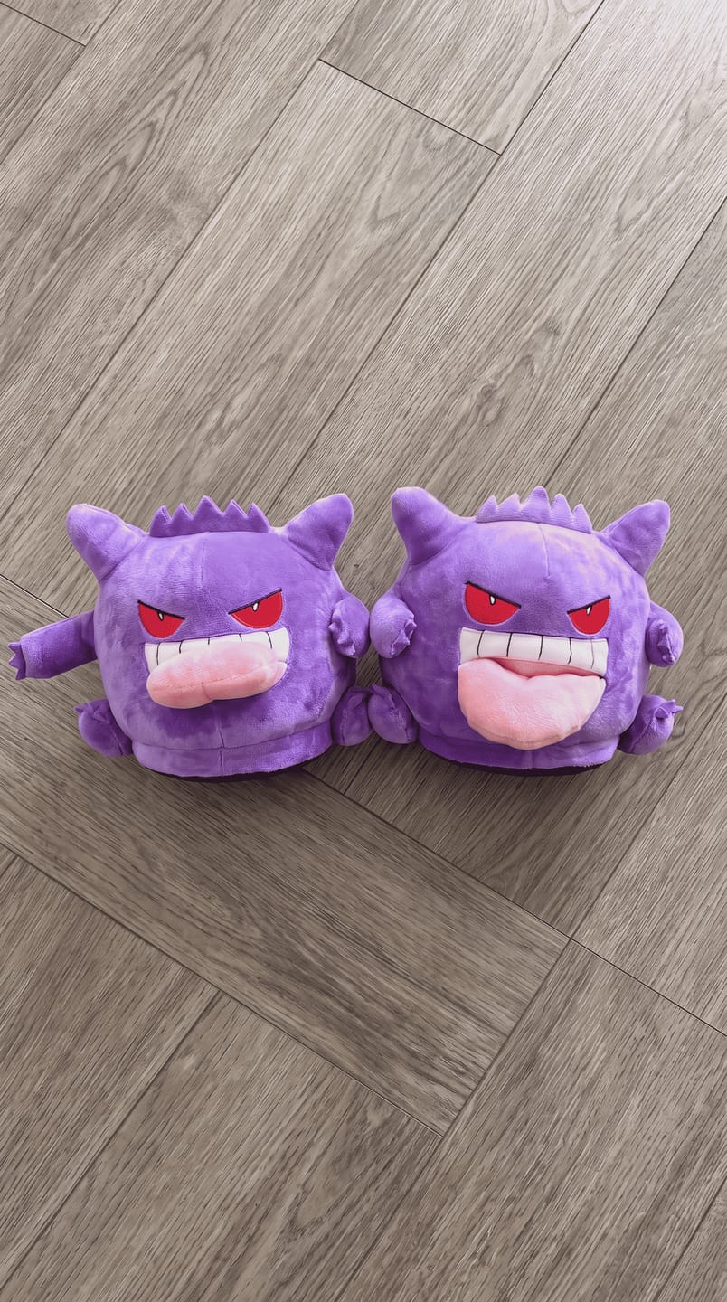 Customer photo review of Pantuflas Gengar