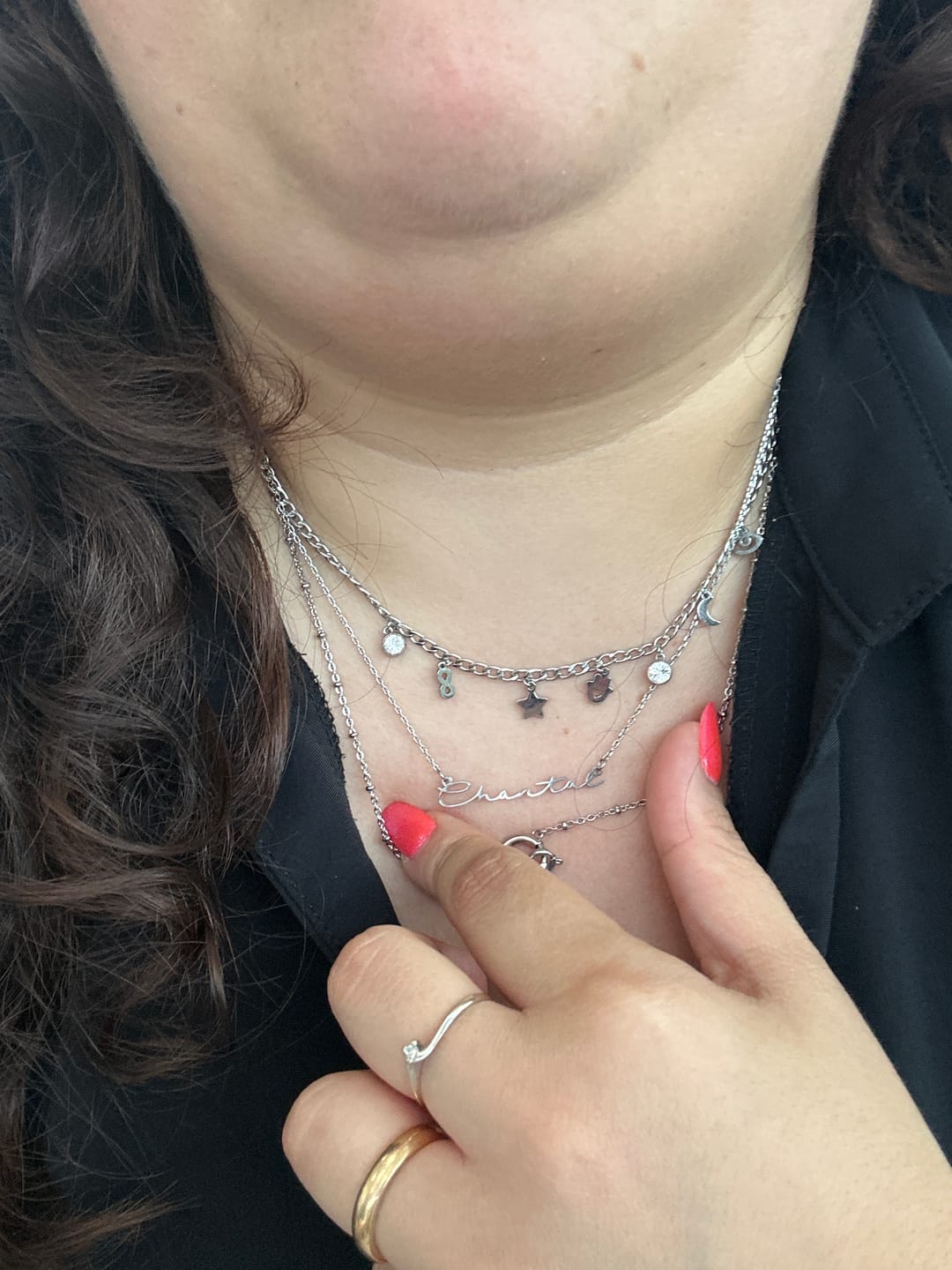 Customer photo review of Collar My Name - Personalizado