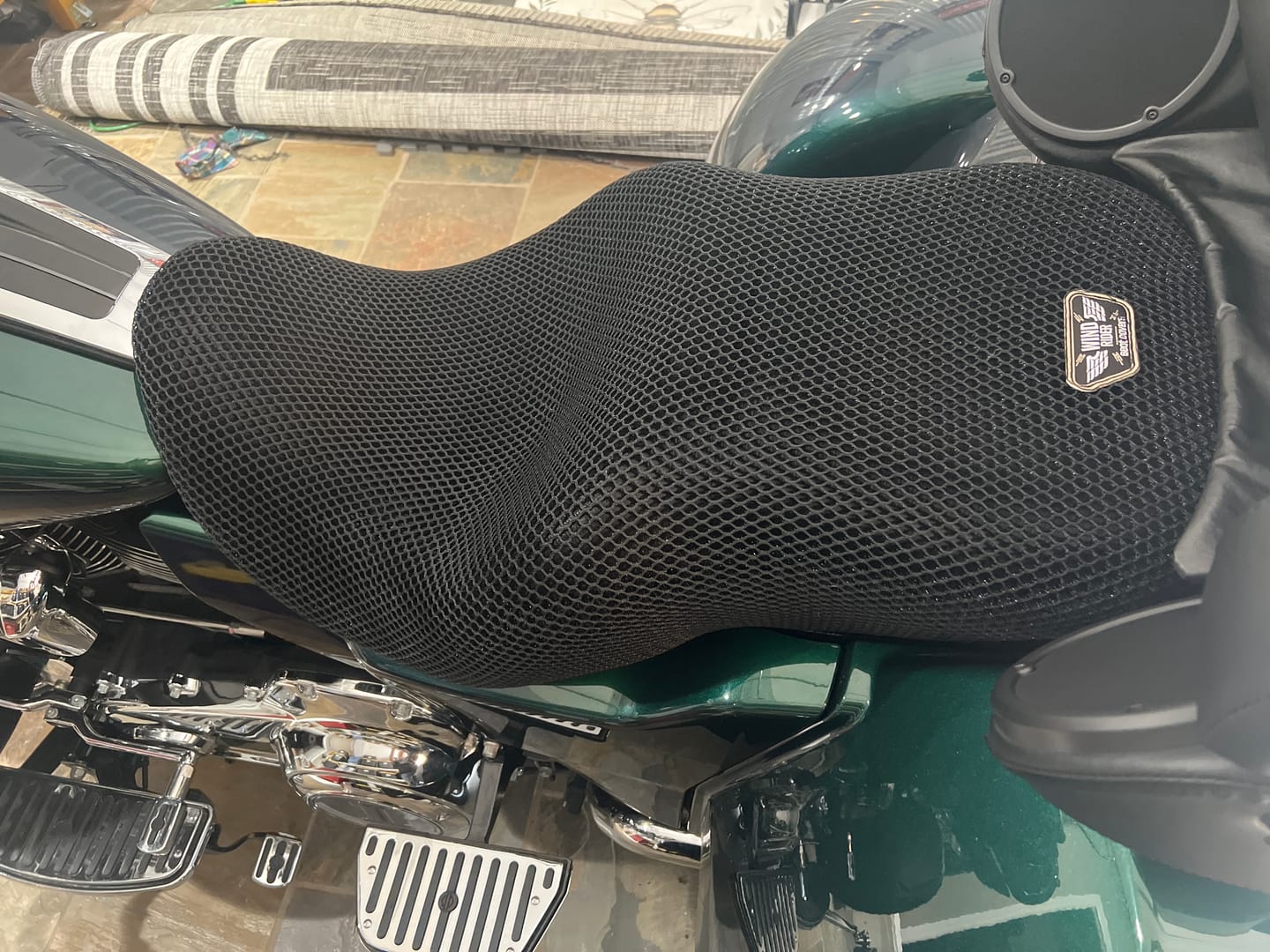 Customer photo review of Wind Rider Seat Cover