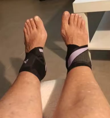 Customer photo review of Steporah™ | Tobillera de alto rendimiento