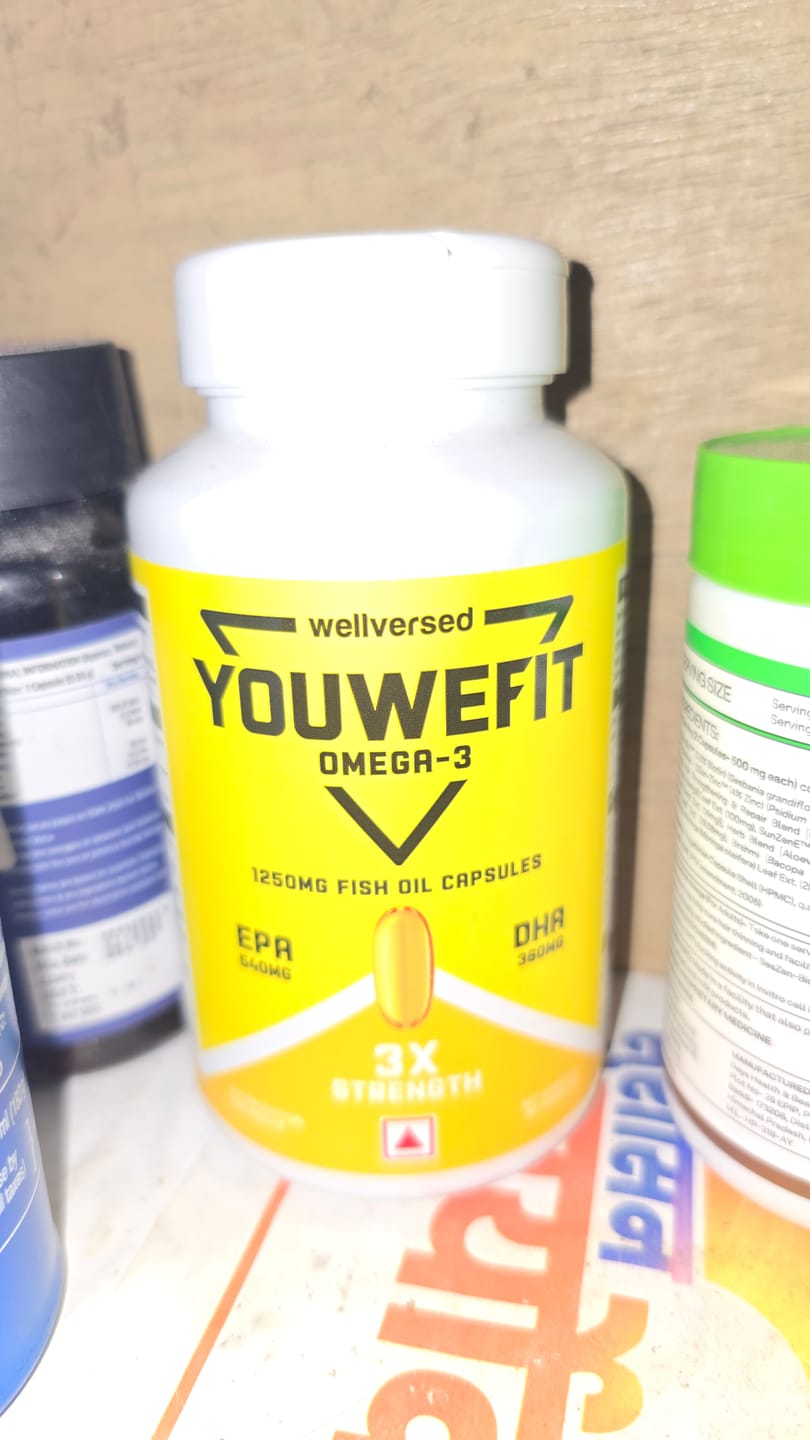 Customer photo review of YouWeFit Omega-3 Fish Oil (60 Capsules), 1250mg