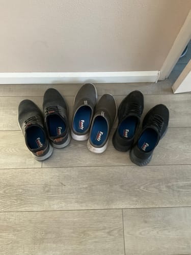 Customer photo review of Feetz® Blue One | Ultiem Hielcomfort