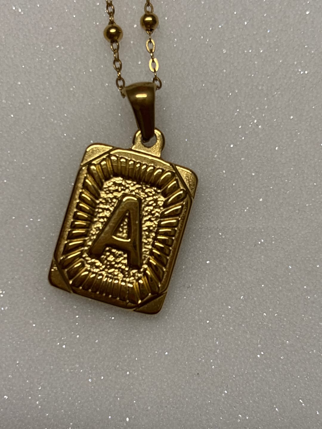 Customer photo review of BoLia Buchstabenkette