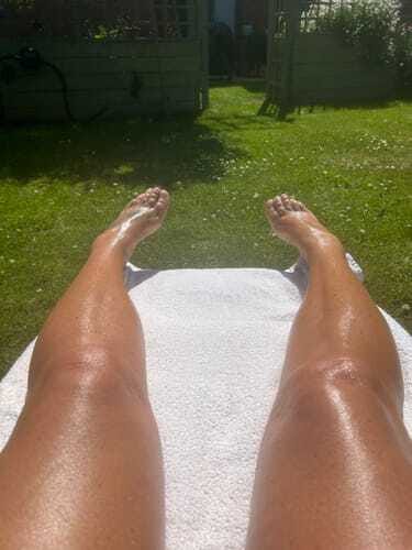 Customer photo review of Intensifying Tanning Cream - Watermelon