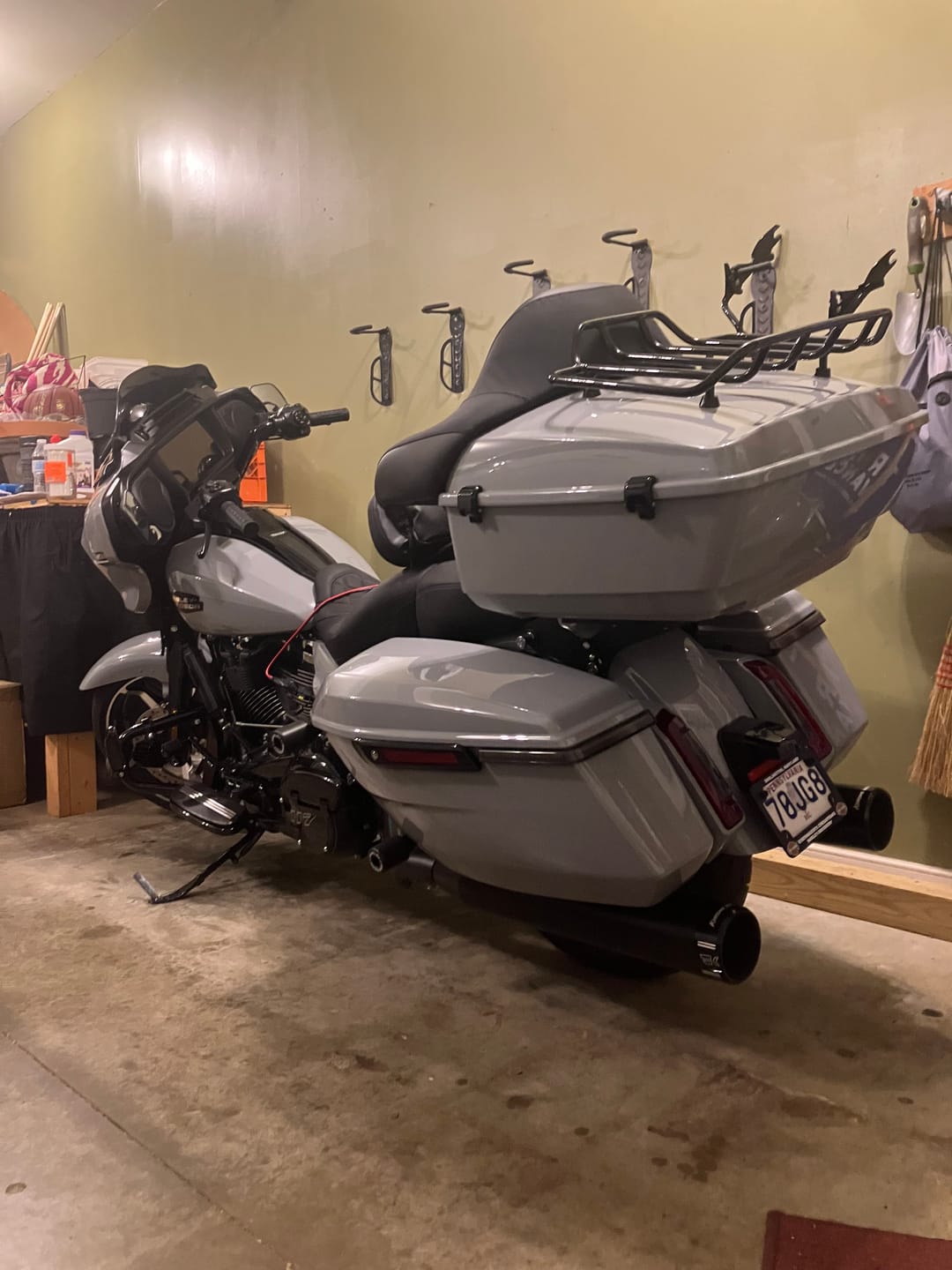 Customer photo review of Detachable King Tour Trunk Pack Trunk Luggage | Mocardine