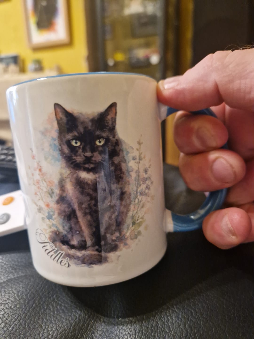 Customer photo review of Watercolour - Personalised Mug