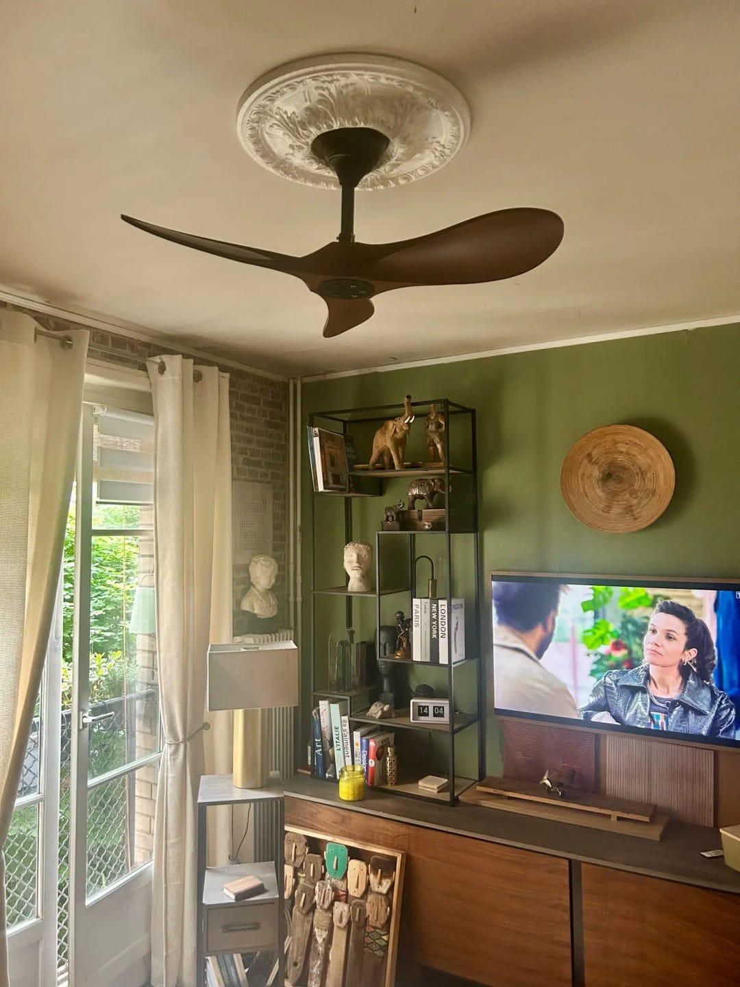 Customer photo review of 36/42/52/60-Inch Ceiling Fan with Six Speeds, No Light
