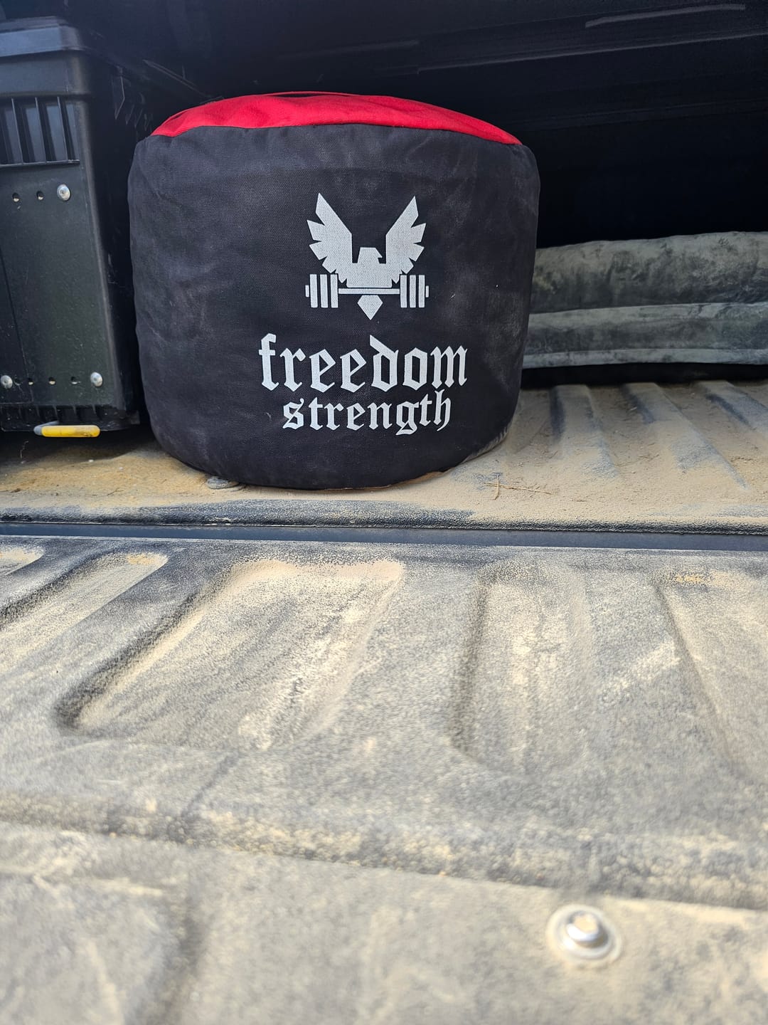 Customer photo review of Strongman Sandbag
