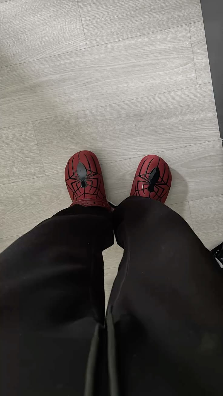 Customer photo review of Spider-Man Clog