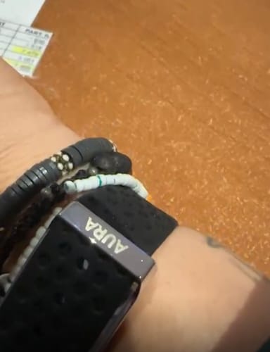 Customer photo review of Aura Band Pro 2.0