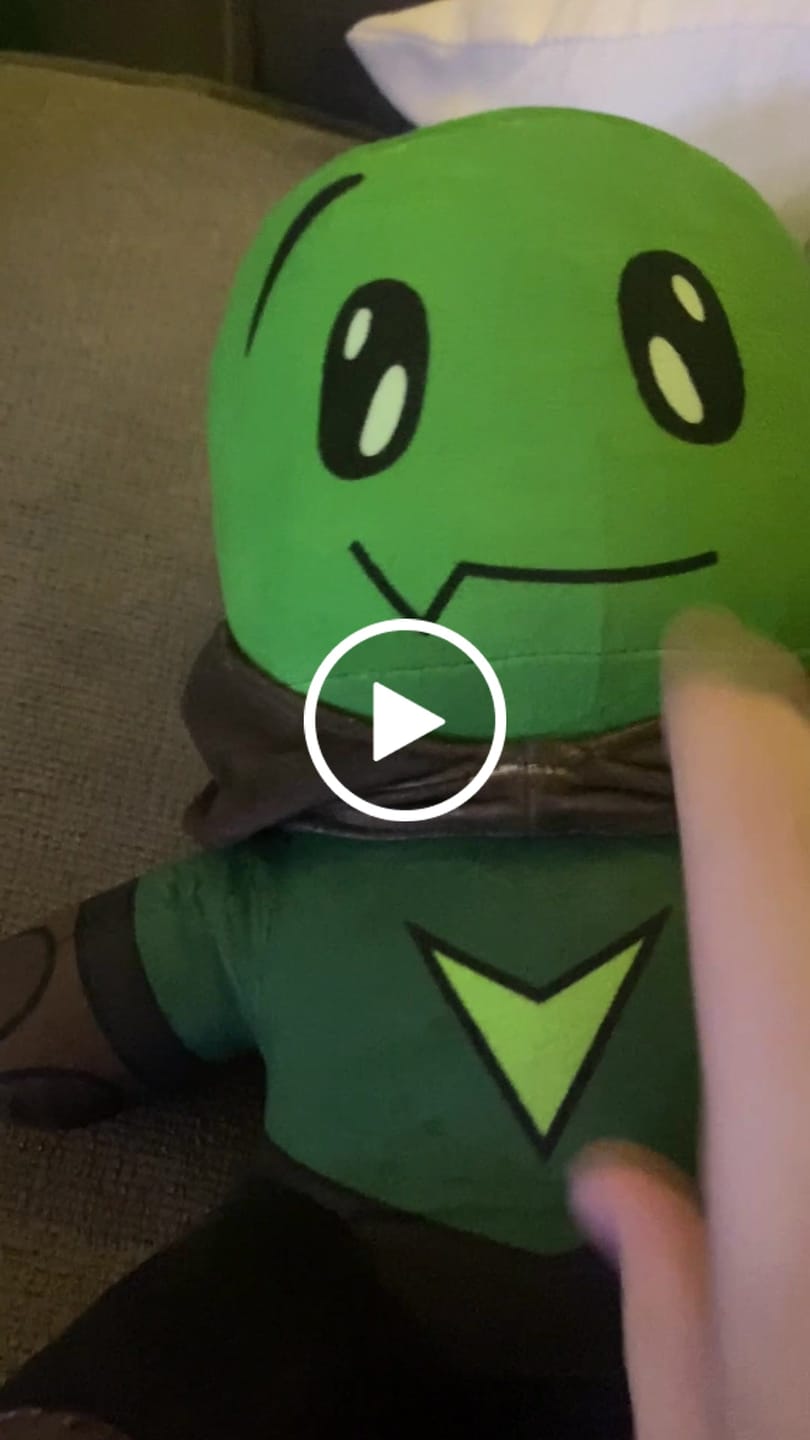 Customer video review of Original Character (OC) Design Plush