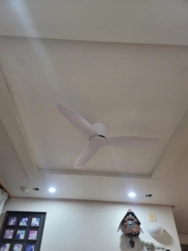 Customer photo review of 36/44/52-Inch Low-Profile Ceiling Fan with Remote Control
