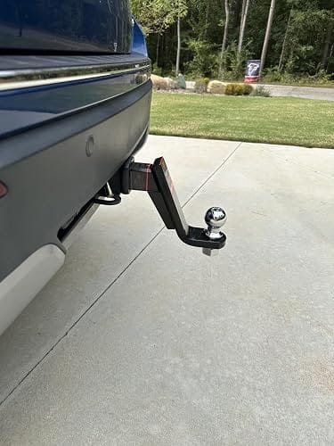 Customer photo review of TYT Trailer Hitch Ball Mount Kit, 6-Inch Drop, Fits 2-Inch Receiver, 2-Inch Trailer Ball with 5/8" Hitch Pin Clip