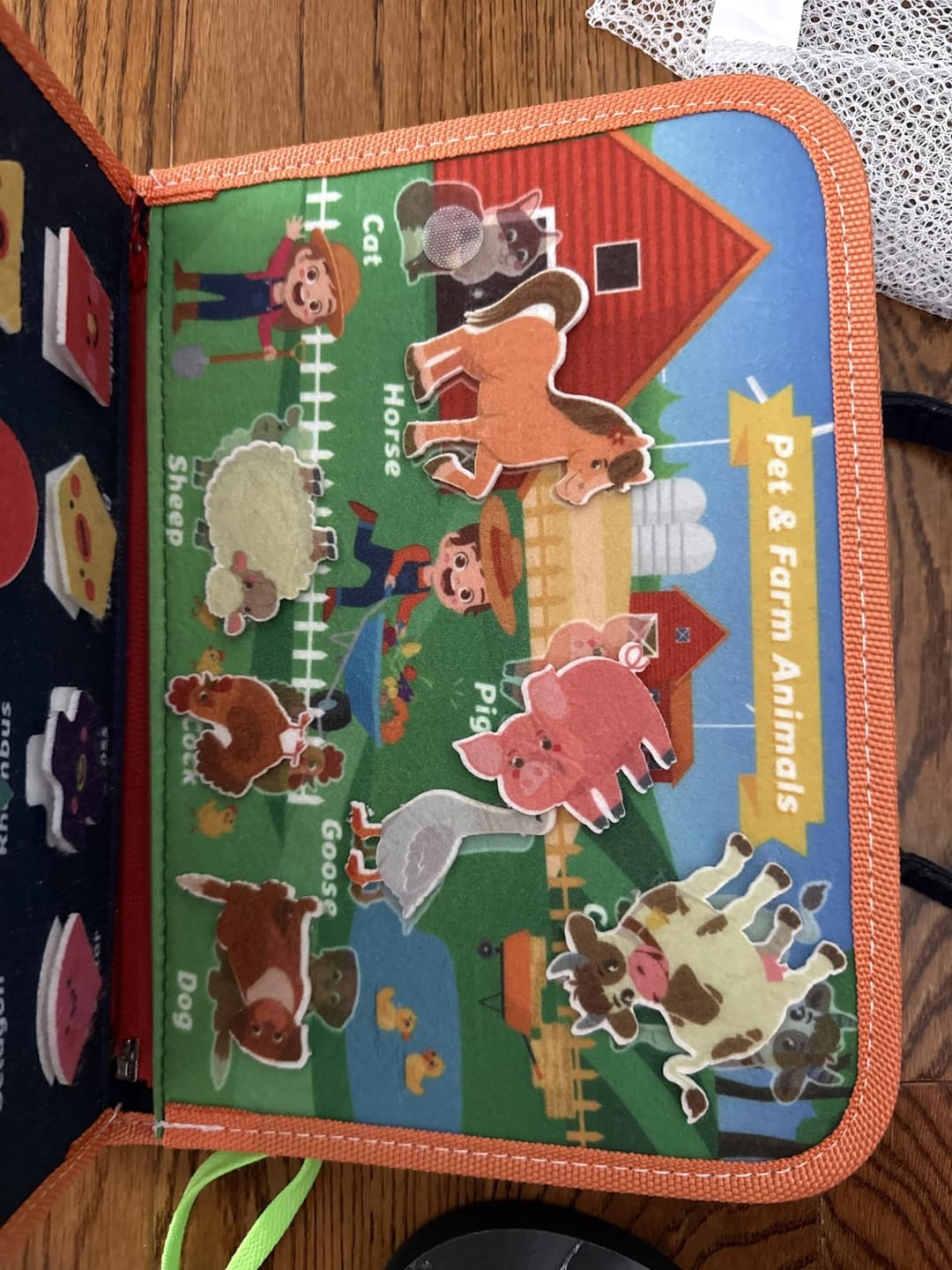 Customer photo review of Montessori Busy Book