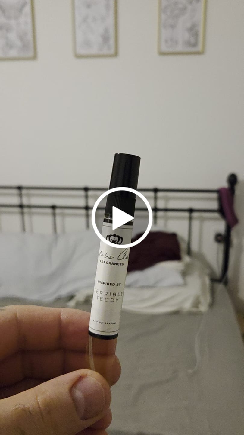 Customer video review of Inspired by Penhaligon's Terrible Teddy