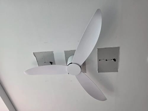 Customer photo review of 36/44/52-Inch Low-Profile Ceiling Fan with Remote Control