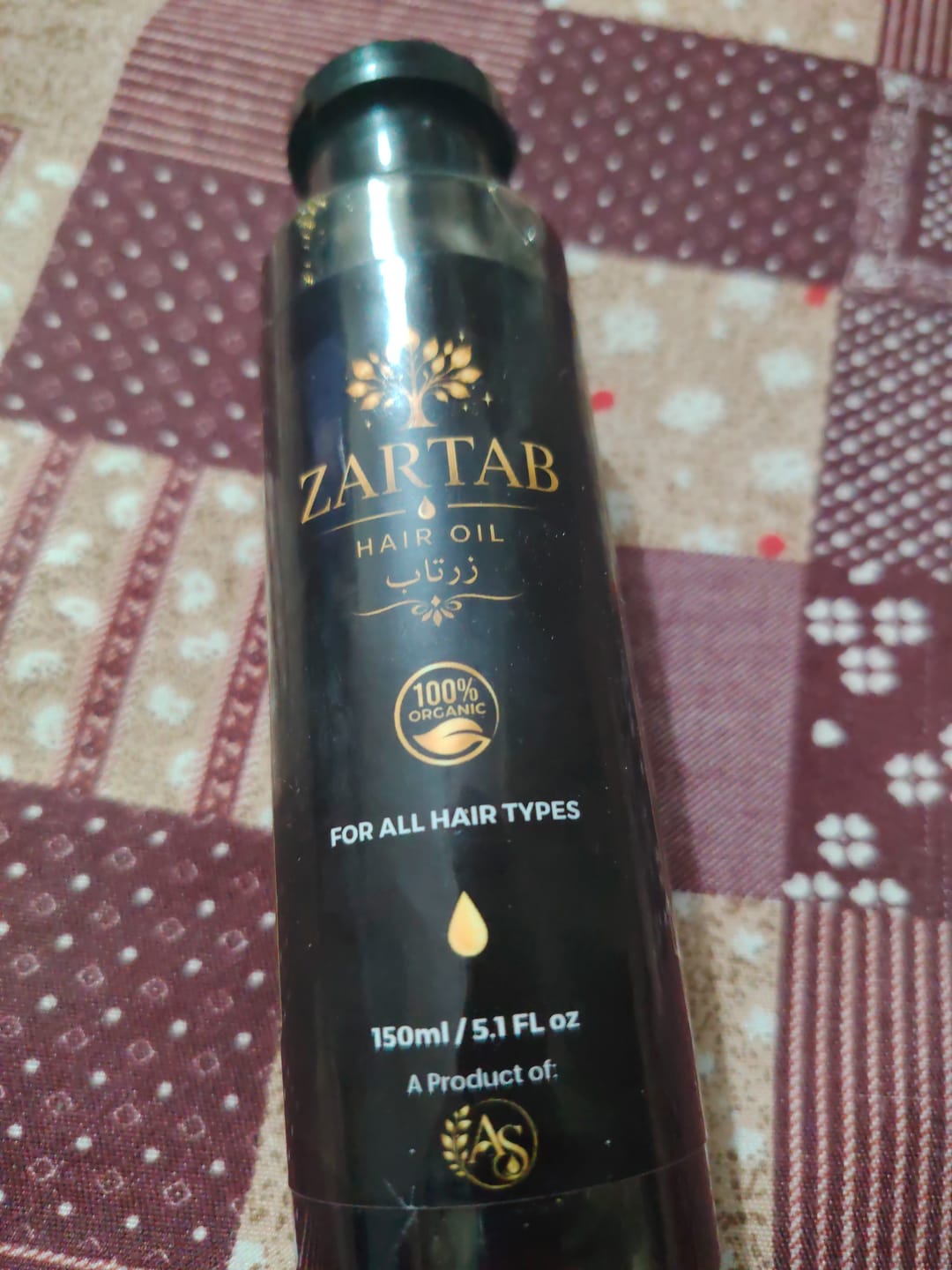 Customer photo review of Zartab Hair Oil (150Ml)