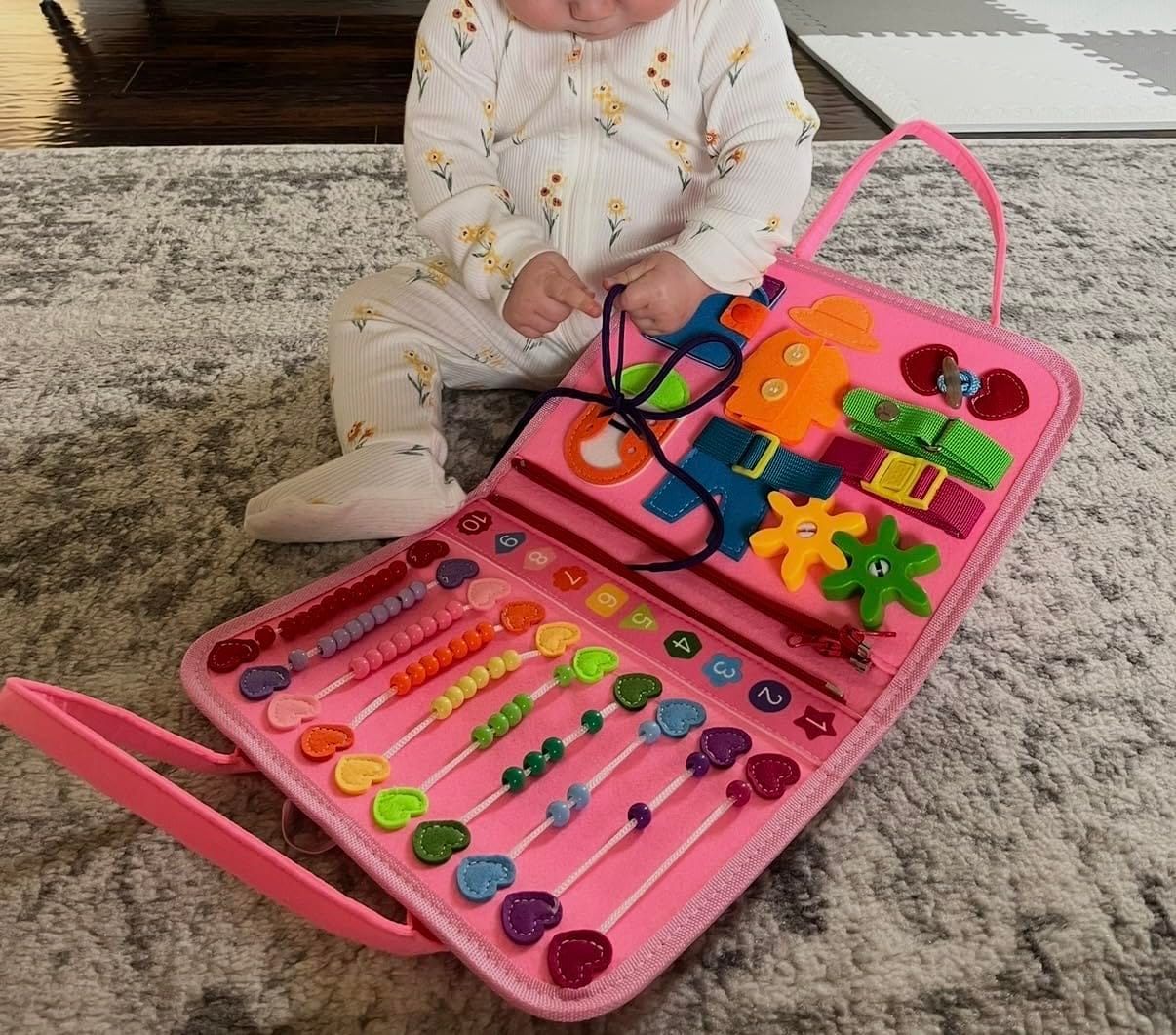 Customer photo review of Montessori Busy Book