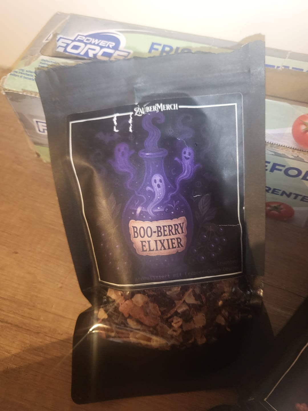 Customer photo review of Boo-Berry Elixier – Früchtetee mit intensivem Beeren Geschmack | Halloween Tee