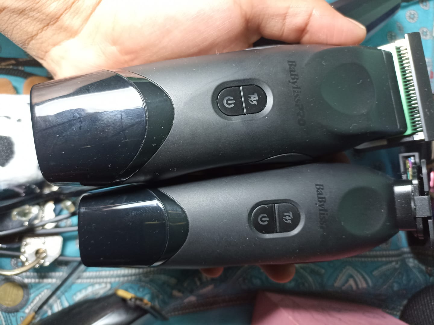 Customer photo review of BaByliss PRO - Combo Clipper y Trimmer Tomb45