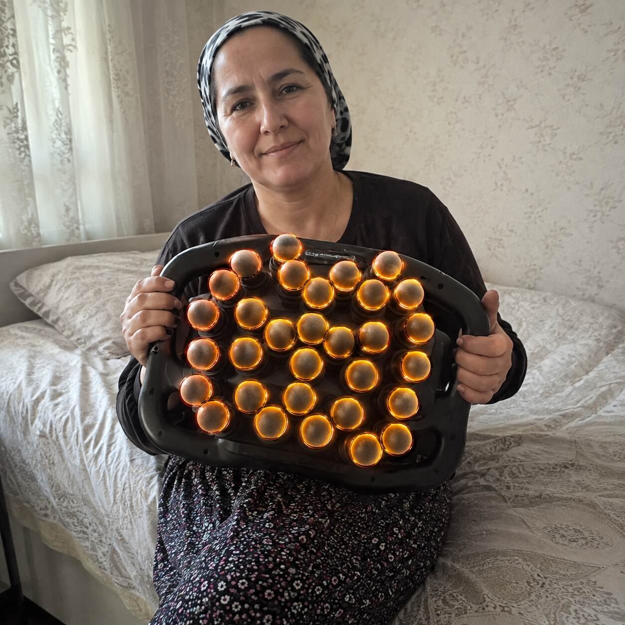 Customer photo review of FormaBella 28 Başlıklı Isıtmalı Derin Doku Masaj Aleti