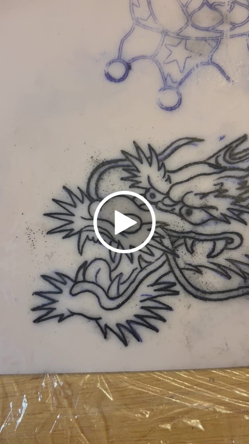 Customer video review of Tattoo Practice Skin | Size Medium A4 | Pack of 3